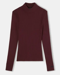 Pull Prudie bordeaux