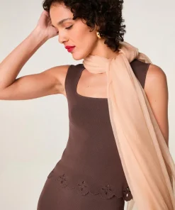 Pull Rita marron écorce