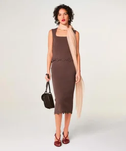 Pull Rita marron écorce