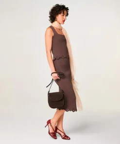 Pull Rita marron écorce