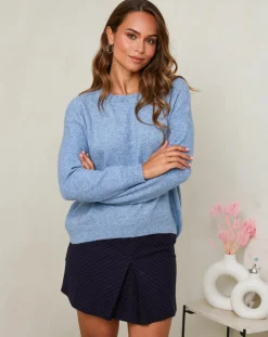 Pull Rose indigo