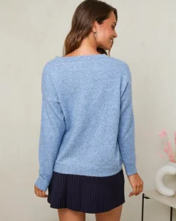 Pull Rose indigo