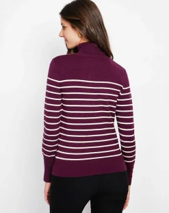 Pull Sacha bordeaux