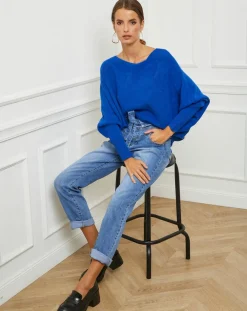 Pull Sarah bleu roi