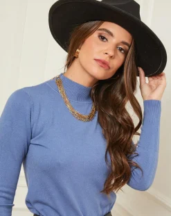 Pull Senda indigo