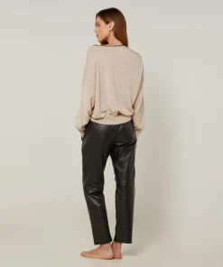 Pull Sibylle en Laine mélangée beige