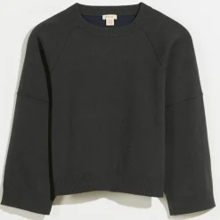 Pull sweat en Coton & Laine mélangés Goumca forêt