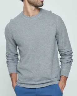 Pull Textured gris