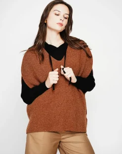 Pull Victoire marron