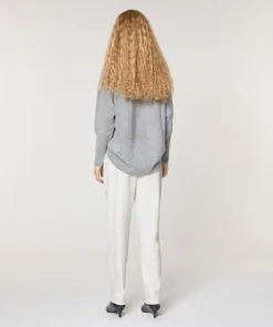 Pull Violaine en Laine & Cachemire gris
