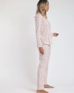 Pyjama boutonné You Are So Loved B écru