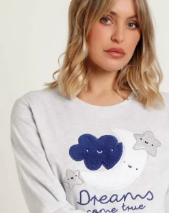 Pyjama Dreams Come True A gris chiné