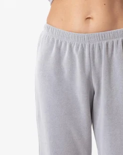 Pyjama en micropolaire Douce gris chiné