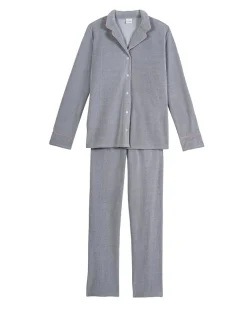 Pyjama en micropolaire Douce gris chiné