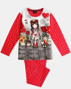 Pyjama Finding My Way rose framboise