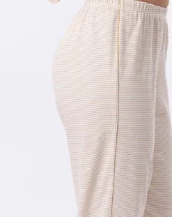 Pyjama Garance doré/écru