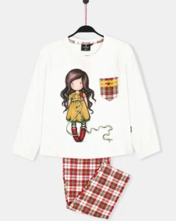 Pyjama Girl blanc