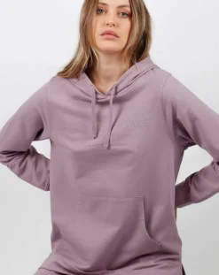 Pyjama haut à manches longues & pantalon violet clair