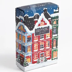 Pyjama haut à manches longues & pantalon gris/rouge