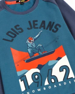 Pyjama Haut manches longues & Pantalon Rafael bleu