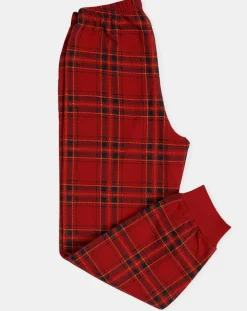 Pyjama Haut manches longues & Pantalon Mateo noir/rouge