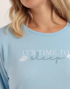 Pyjama It's Time to Sleep A bleu