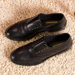 Richelieus en Cuir Eloane noires