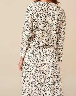 Robe Allston Léopard écrue