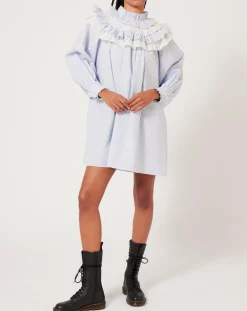 Robe Baby Sailor rayée bleue