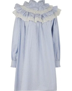 Robe Baby Sailor rayée bleue