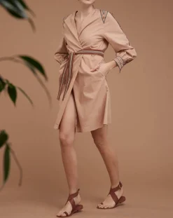 Robe Bali beige rosé