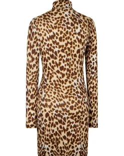 Robe Basic imprimée léopard