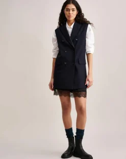 Robe blazer Vesta bleu nuit