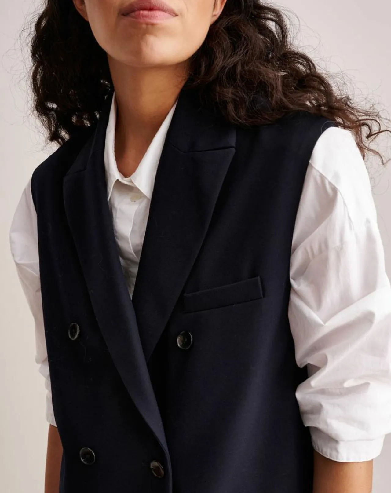 Robe blazer Vesta bleu nuit