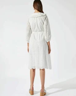 Robe Broderie blanche