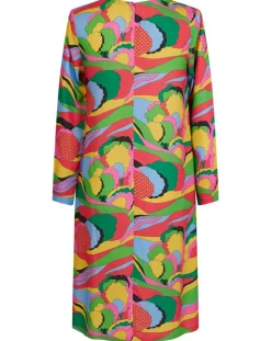 Robe Caftan Purple Country Pop fluo
