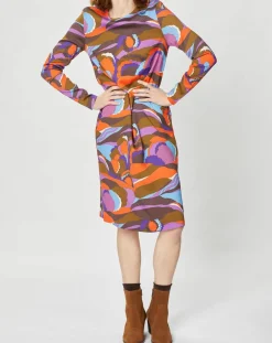 Robe Caftan Purple Country Pop lilas