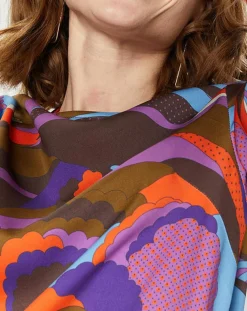 Robe Caftan Purple Country Pop lilas