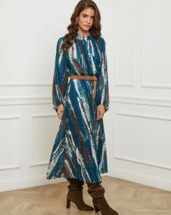 Robe Capucine bleue