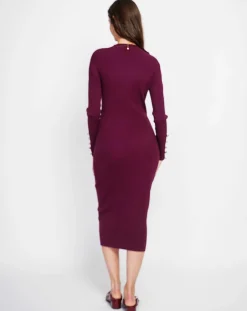 Robe Cecile bordeaux