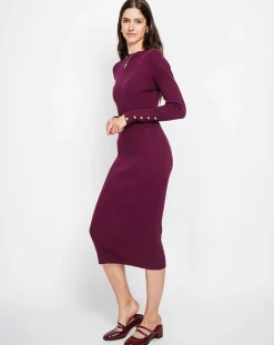 Robe Cecile bordeaux