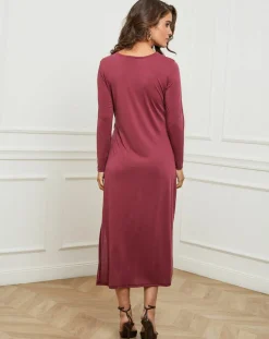 Robe Celeste bordeaux
