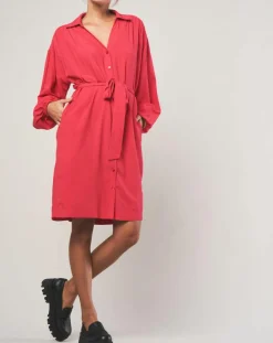 Robe courte Albane rose