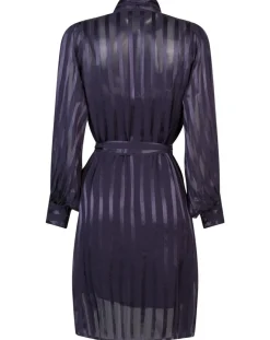 Robe courte Olie zébre encre