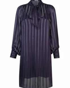 Robe courte Olie zébre encre