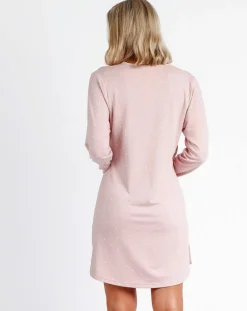 Robe de maternité rose
