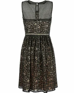 Robe Dico patineuse texturée noire