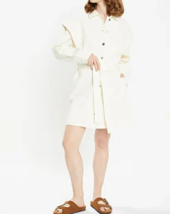 Robe en Denim Patti écrue