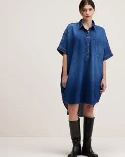 Robe en jean Klenn blue stone