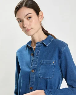 Robe en jean Rym wash